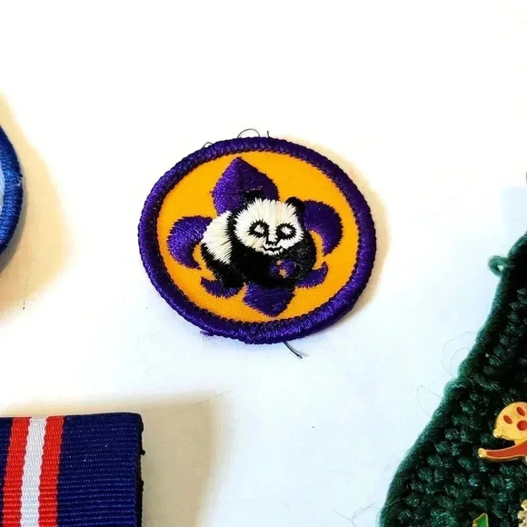 Boy Scouts Pins Badges Lot of 7 Vintage World Conservation US Heritage + More - Picture 3 of 7